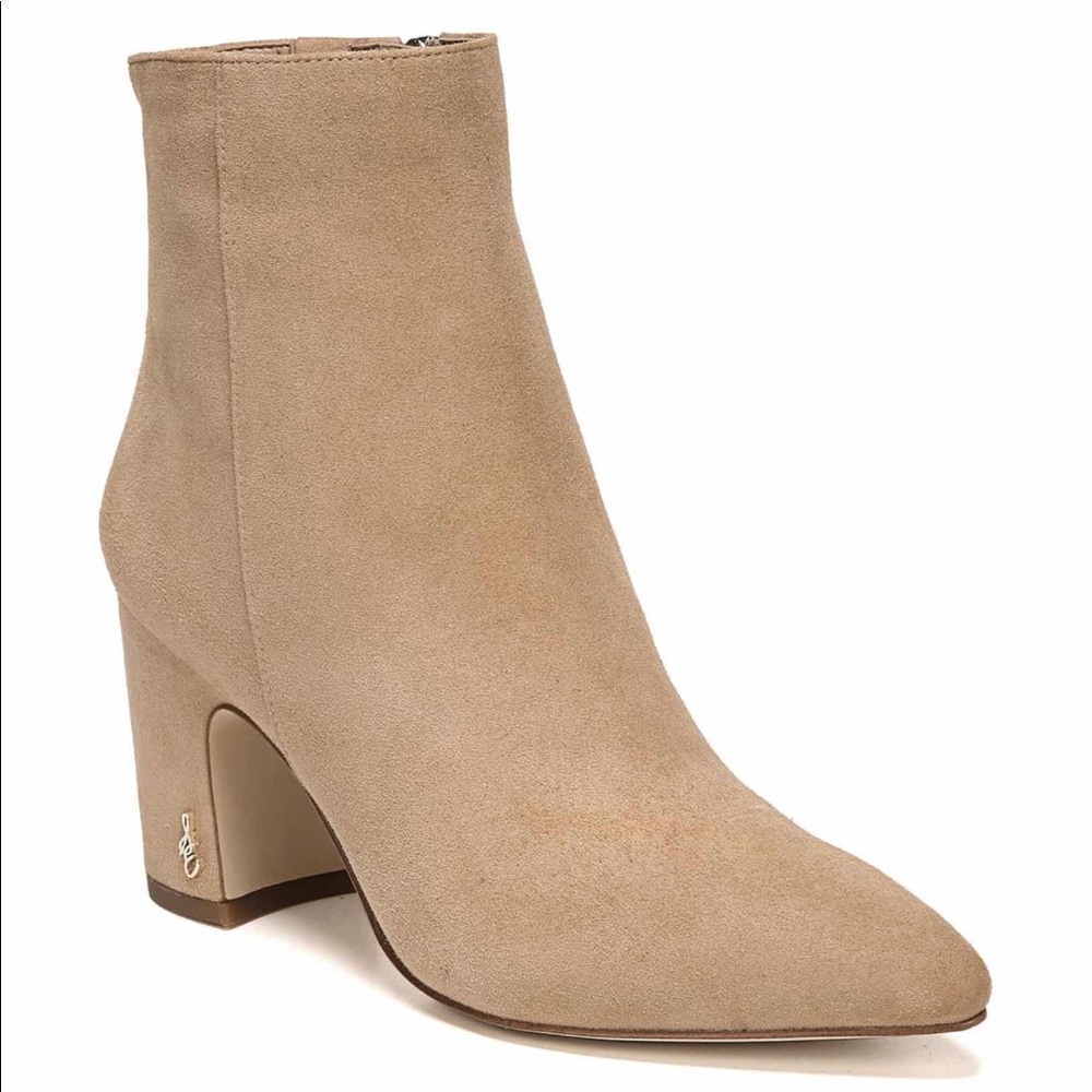 Sam Edelman suede bootie. Size 9.
